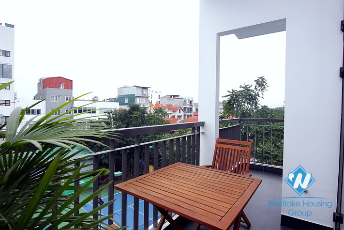 Four bedrooms apartment with natural light for rent in Tay Ho st, Tay Ho District 